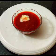 பீட்ரூட் கேரட் சூப்(beetroot carrot soup recipe in tamil)-レシピのメイン写真