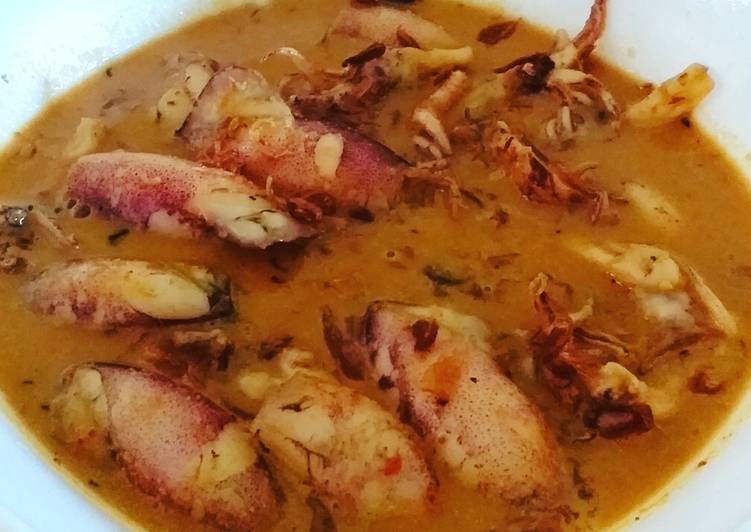 Resep Gulai Cumi Lezat