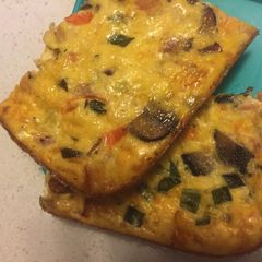 A picture of Crustless Quiche.