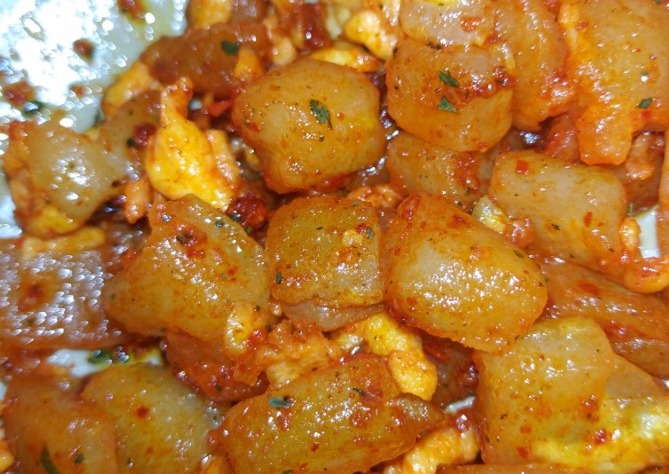 Cilor rasa pedas, gurih & daun jeruk