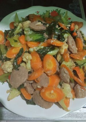 Foto resep Capcay Bakso