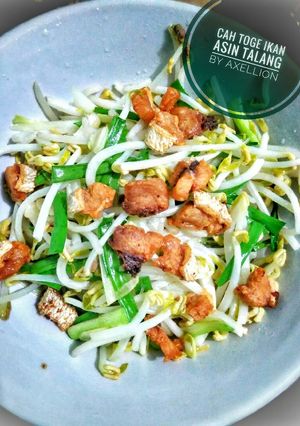 Foto resep Cah toge ikan asin talang