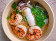 A picture of calamari seasoning