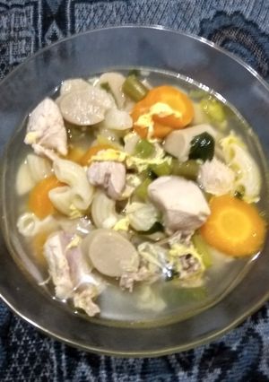 Foto resep Sup Ayam Campur Campur