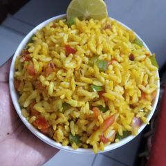 A picture of Murmure(Puffed Rice) ki Chatpati.