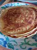 Panquecas esponjositas de Valentina