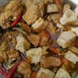 Ayam+tahu kecap pedas