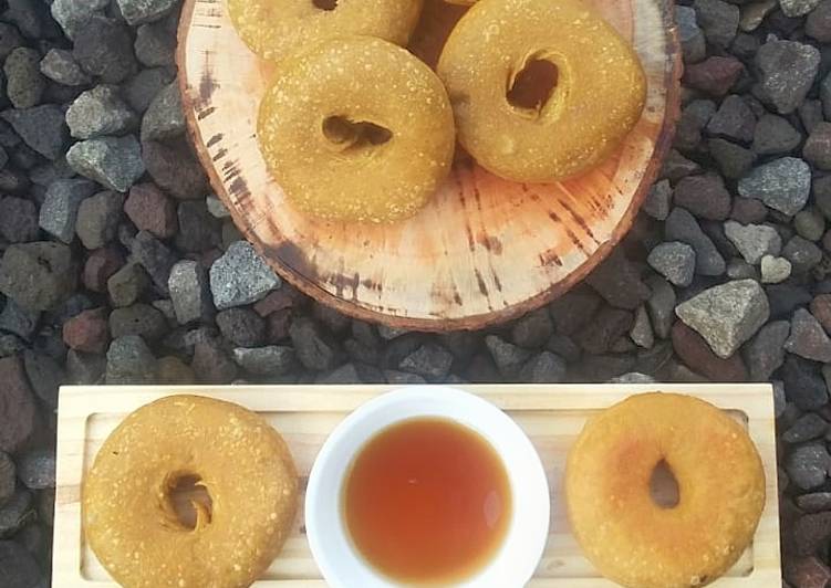 Donat kopi tanpa telur tanpa ulen #MakanKopi