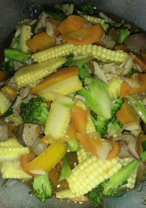 Foto resep Capcay sayur ati rempela