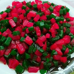 A picture of Pumpkin tutti frutti.