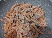 Gambar pasta bayam merah