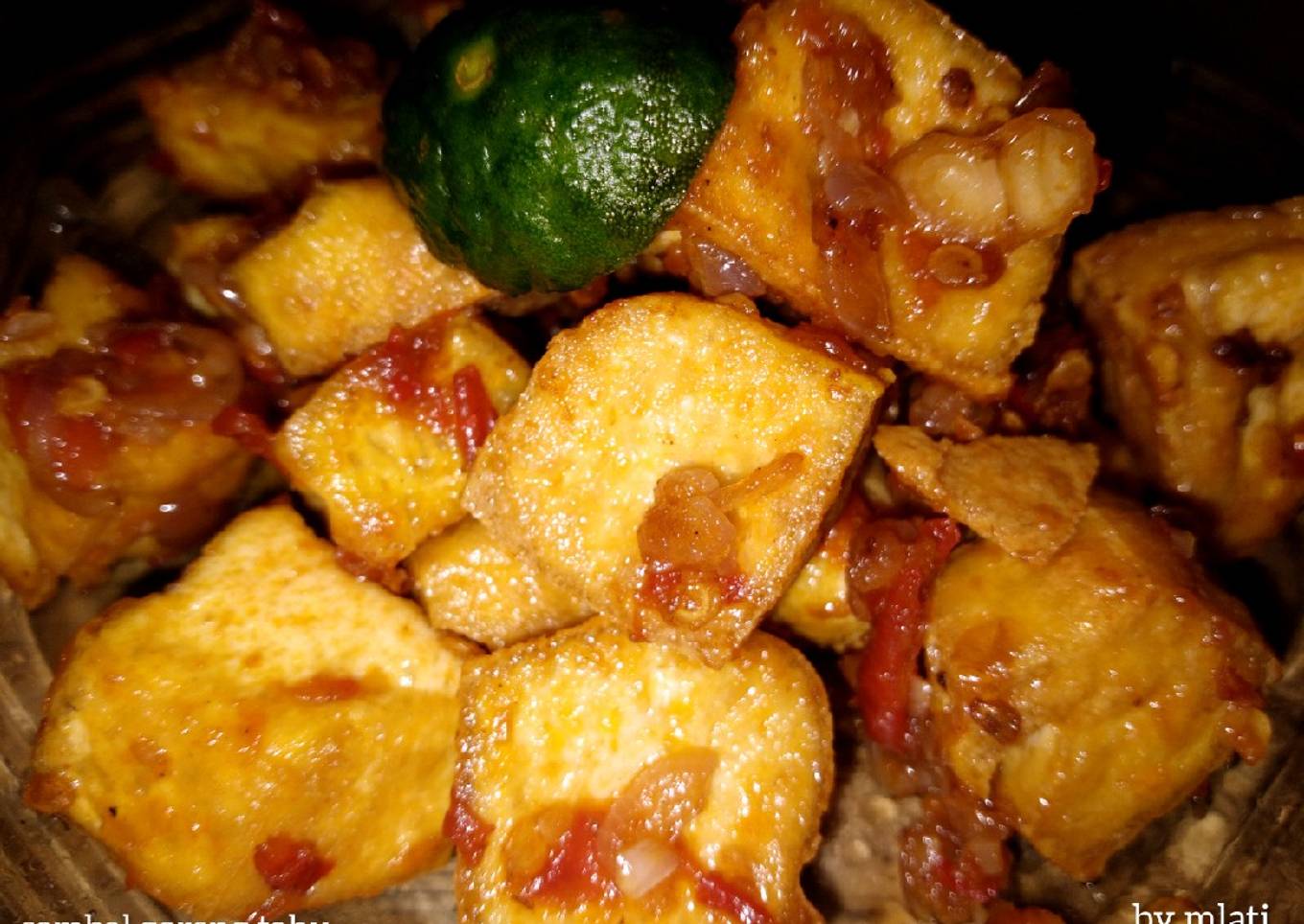 Sambal Goreng Tahu (Bumbu ga ribet)