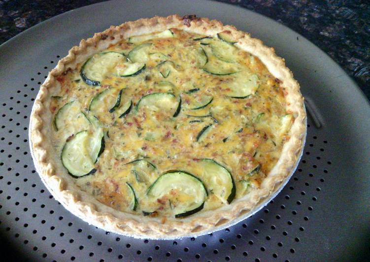 Simple Way to  Cooking Crescent Zucchini quiche Tasty