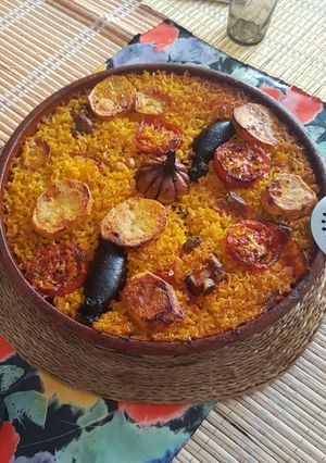 Una foto de Arroz al horno