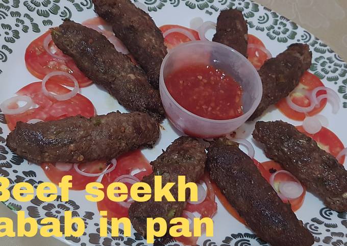 Beef Seekh Kabab Recipe By Mehwish Bilal - Cookpad