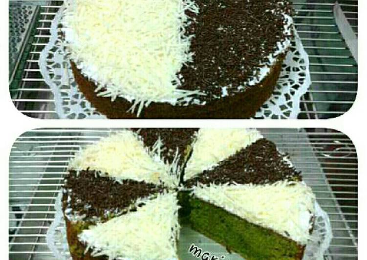 Resep Bolu Jadul Green Tea yang nikmat
