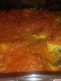 Filetes rusos en salsa de tomate
