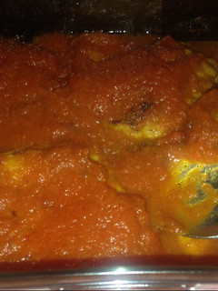 Una foto de Filetes rusos en salsa de tomate