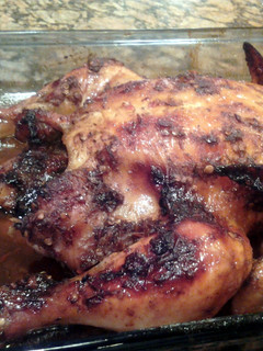 A picture of Mojo's Jerked Out Whole Clucker.