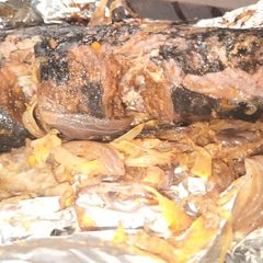 A picture of Grilled fish.