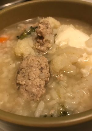 รูปของ ข้าวต้มหมูผักรวม