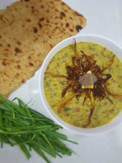 عکسی از دستور آش سبزی شیرازی اصل