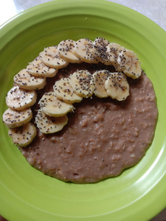 Foto resep Chocolate Oatmeal Porridge (Bubur Oatmeal Coklat)