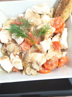Una foto de Pollo con verduras en 14 minutos con la jarra microcook