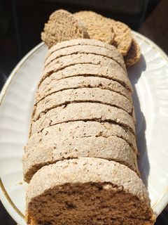 Una foto de Mi pancito integral casero🍞❤️