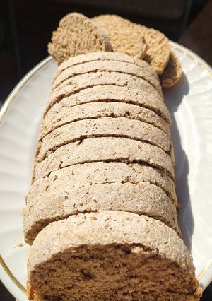 Una foto de Mi pancito integral casero🍞❤️