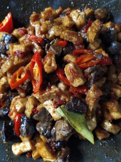 Foto resep Sambal goreng ati tahu tempe