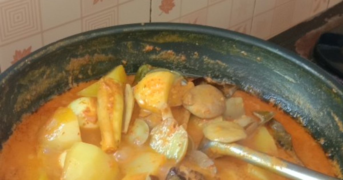 Kalio jariang masakan padang asli..