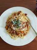 Pasta with chanterelles