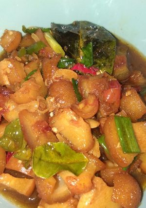 Foto resep Oseng kikil sapi