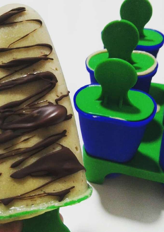 Una foto de Helado de aguacate
