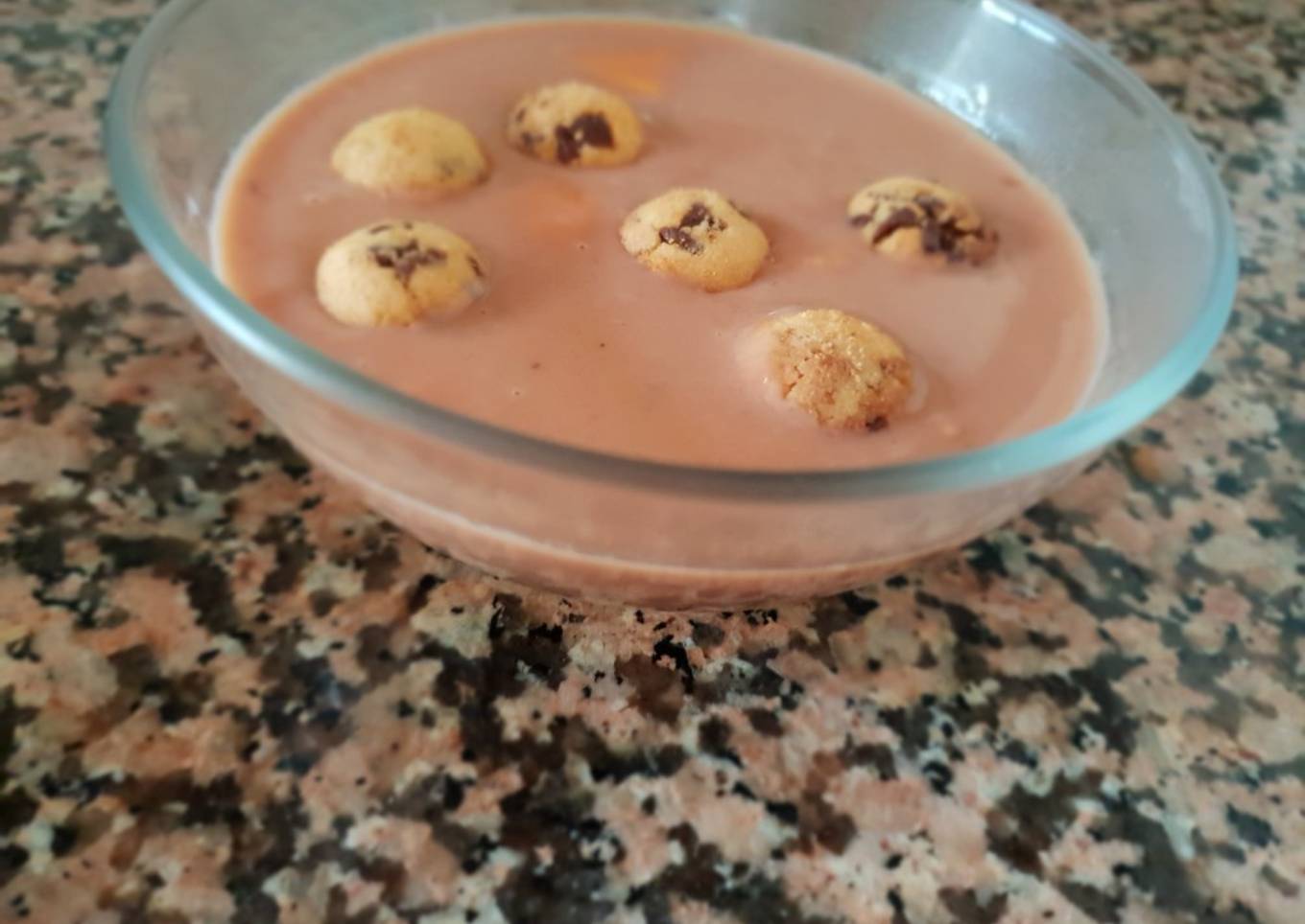 Crema de alubias con leche