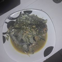 A picture of Fish peppersoup.