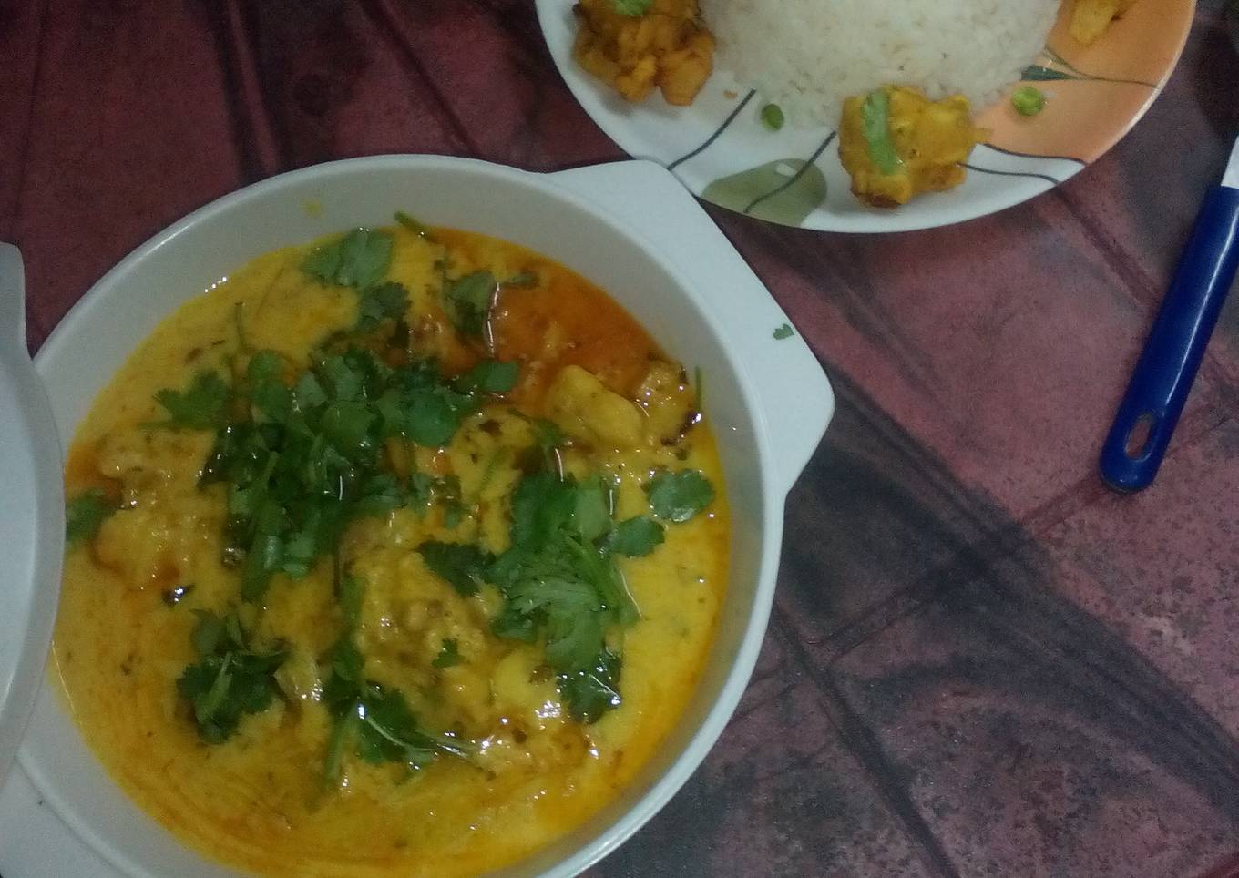 Punjabi pakora kadhi