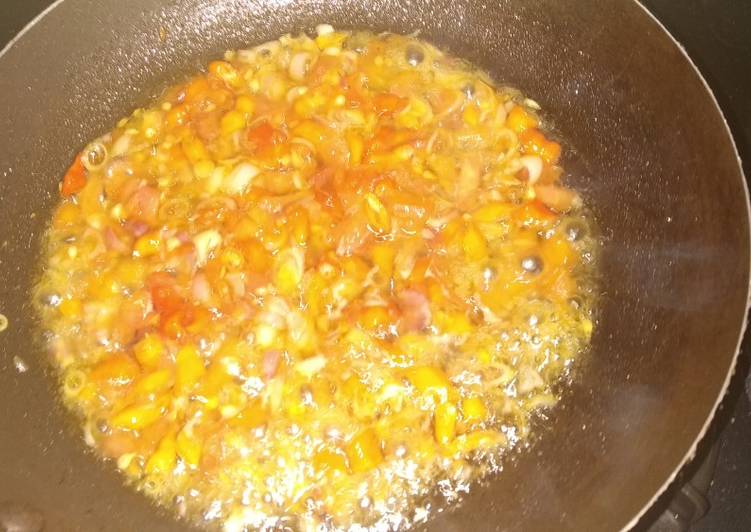 Sambel matah goreng