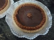 Una foto de tarta cabsha harina leudante