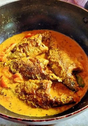 A picture of Shorshe Posto Tilapia.
