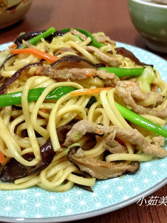 家常炒麵 的食譜成品照片