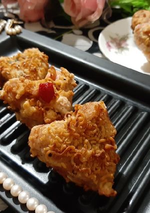 A picture of Maggi Cheesy Heart Bites.