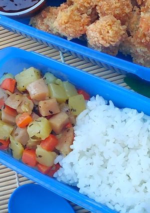 Foto resep Potato Carrot stir fry