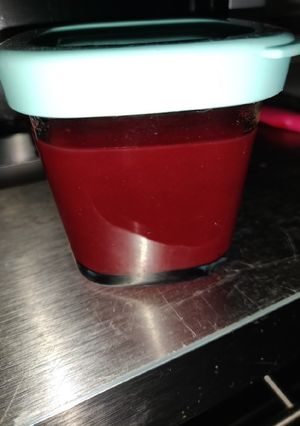 Une photo de Compote de pommes-prunes