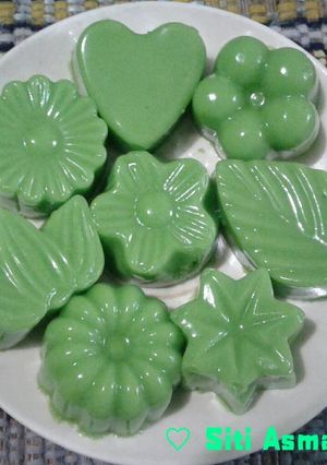 Foto resep Puding Pandan