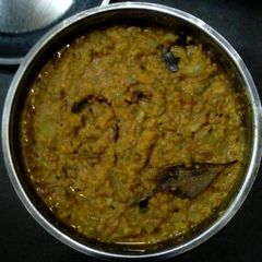 A picture of Bottle gourd moong daal.