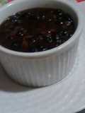 Sopa de caraotas negras
