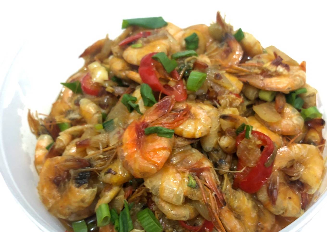Udang Saus Szechuan Simpel