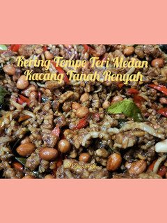 Foto resep Kering Tempe Teri Medan Kacang Tanah Renyah